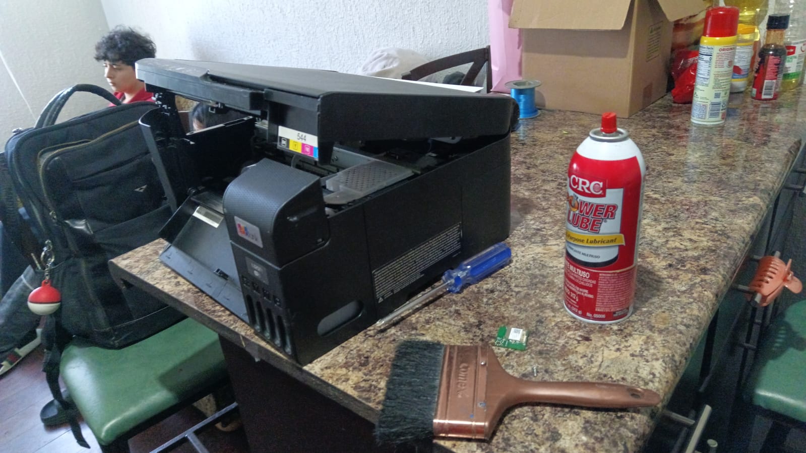 Avance de reparación